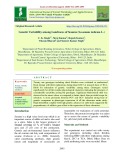 Genetic variability among landraces of sesame (Sesamum indicum L.)