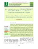 Effect of foliar silicic acid on growth, nutrient uptake and blast disease resistance of finger millet (Eleusine coracana (L.) Gaertn.)