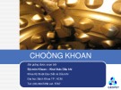 Bài giảng Cơ sở kỹ thuật dầu khí - Chương 6: Choòng khoan