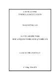 Luận án Tiến sĩ Kỹ thuật: Hệ tư vấn dựa trên mức độ quan trọng hàm ý thống kê