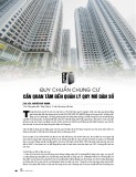 Quy chuẩn chung cư cần quan tâm đến quản lý quy mô dân số