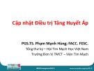 Bài giảng Cập nhật điều trị tăng huyết áp