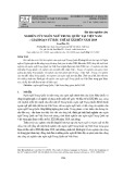 Nghiên cứu ngôn ngữ Trung Quốc tại Việt Nam – Giai đoạn từ đầu thế kỉ XXI đến năm 2019