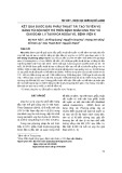 Kết quả bước đầu phẫu thuật tái tạo tuyến vú bằng túi độn một thì trên bệnh nhân ung thư vú giai đoạn I, II tại khoa Ngoại vú, Bệnh viện K