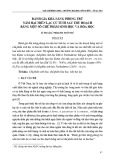 Đánh giá khả năng phòng trừ nấm hại trên lạc củ tươi sau thu hoạch bằng một số chế phẩm sinh học và hóa học