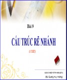 Bài giảng Tin học 11 - Bài 9: Cấu trúc rẽ nhánh (Bùi Quang Huy Hoàng)