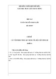 Đặc san tuyên truyền pháp luật – Chủ đề: Các tội phạm theo quy định của bộ Luật Hình sự (Phần 1)