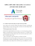 Những chiến lược chạy quảng cáo Google Adwords thực sự hiệu quả