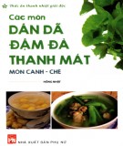 Tìm hiểu các món canh - chè dân dã thanh mát: Phần 1