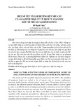 Một số yếu tố ảnh hưởng đến nhu cầu của gia đình nhập cư về dịch vụ giáo dục đối với trẻ em tại Bình Dương