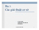 Bài giảng Đồ họa hiện thực ảo: Bài 3 - Lê Tấn Hùng