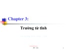Bài giảng Trường điện từ - Chương 3: Trường từ tĩnh