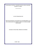 Summary of Doctoral thesis in Economics: Enhancing efficiency of handling of non-performing loan (NPL) of the asset management company to Vietnam credit institutions