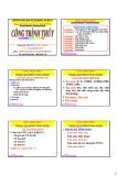 Bài giảng Công trình thủy: Chương 2 - PGS.TS. Nguyễn Thống