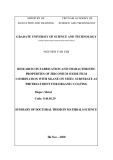 Summary of Doctoral thesis in Materials science: Research on fabrication and characteristic properties of zirconium oxide film combination with silane on steel substrate as pretreatment for organic coating