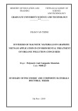 Summary of Polymeric and composite Materials Doctoral thesis: Synthesis of magnetic materials on graphite Vietnam application in environmental treatment of organic pollution (Congo Red)