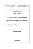 Summary of Environmental engineering Doctoral thesis: Study on treatment of natural rubber processing wastewater using integrated physicochemical and biological processes