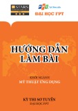 Hướng dẫn làm bài khối ngành Mỹ thuật ứng dụng