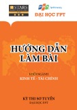 Hướng dẫn làm bài khối ngành Kinh tế - Tài chính