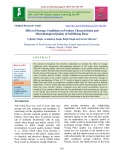 Effect of storage conditions on product characteristics and microbiological quality of self rising flour