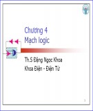 Bài giảng Kỹ thuật số - Chương 4: Mạch logic