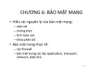 Bài giảng Mạng máy tính: Chương 6 – Vũ Quốc Oai