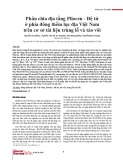 Phân chia địa tầng Pliocen - Đệ tứ ở phía đông thềm lục địa Việt Nam trên cơ sở tài liệu trùng lỗ và tảo vôi