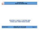 Bài giảng Quản trị thương hiệu: Chương 5 – ThS Trần Thị Thập