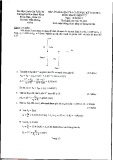 Đáp án đề kiểm tra cuối học kỳ năm học 2015 - 2016 môn Mạch điện tử