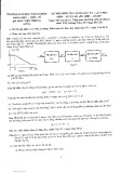 Đề thi kiểm tra cuối học kỳ I năm học 2014 - 2015 môn Xử lý số tín hiệu