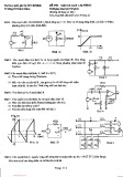 Đề thi môn Giải tích mạch - Lớp HTD13