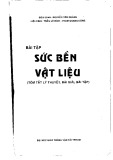 Bài tập sức bền vật liệu (Tóm tắt lý thuyết, bài giải, bài tập)