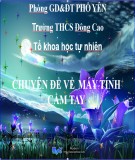 Bài giảng Chuyên đề về  máy tính cầm tay