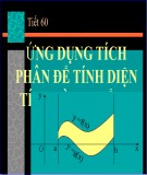 Bài giảng Giải tích 12 – Tiết 60: Ứng dụng tích phân để tính diện tích hình phẳng