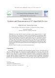 Synthesis and characterization of Ni2+-doped SnO2 powders