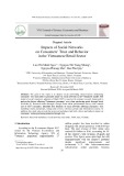 Impacts of social networks on consumers’ trust and behavior in the Vietnamese retail sector