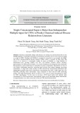 Single concatenated input is better than indenpendent multiple input for CNNs to Predict chemical-induced disease relation from literature