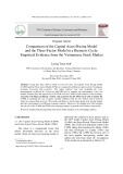 Comparison of the capital asset pricing model and the three factor model in a business cycle: Empirical evidence from the Vietnamese stock market