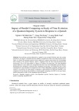 Impact of parallel computing on study of time evolution of a quantum impurity system in response to a quench