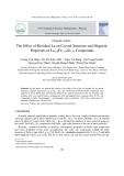 The effect of residual la on crystal structure and magnetic properties of La1+ơFe11.05Si1.95 Compounds