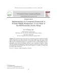 Implementation of a competence framework to evaluate middle management: A case study of the DOJI gemstone jewelry group