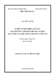 Tóm tắt luận án Tiến sĩ Y học: Nghiên cứu đặc điểm lâm sàng, cận lâm sàng và đánh giá kết quả xạ phẫu dao gamma sau phẫu thuật Adenoma tuyến yên