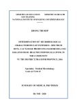 Summary of Medical Phd thesis: Determination of microbiological characteristics of extended - spectrum beta - lactamase producing escherichia coli isolated from healthy individuals living in the community Vu Thu district, Thai Binh province, 2016