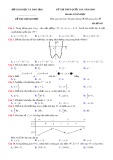 Đề thi THPT Quốc gia môn Toán năm học 2019 – Bộ Giáo dục và Đào tạo (Mã đề 103)