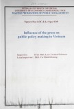 Master program in Public management: Influence of the press on public policy making in Vietnam