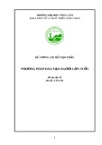 Đề cương chi tiết học phần: Phương pháp đào tạo người lớn tuổi