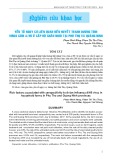 Yếu tố nguy cơ liên quan đến huyết thanh dương tính virus cúm aH5 ở cấp độ chăn nuôi tại Phú Thọ và Quảng Ninh