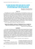 Xác định tính kháng thuốc kháng sinh của vi khuẩn Streotococcus spp. gây bệnh trên cá rô phi và cá rô đầu vuông nuôi tại một số tỉnh phía Bắc