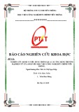 Báo cáo nghiên cứu khoa học: Nghiên cứu hành vi tiêu dùng thông qua các ứng dụng thương mại điện tử của sinh viên học viện Công nghệ Bưu chính viễn thông