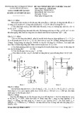 Đề thi cuối học kỳ II năm học 2016-2017 môn Nguyên lý - Chi tiết máy - ĐH Sư phạm Kỹ thuật